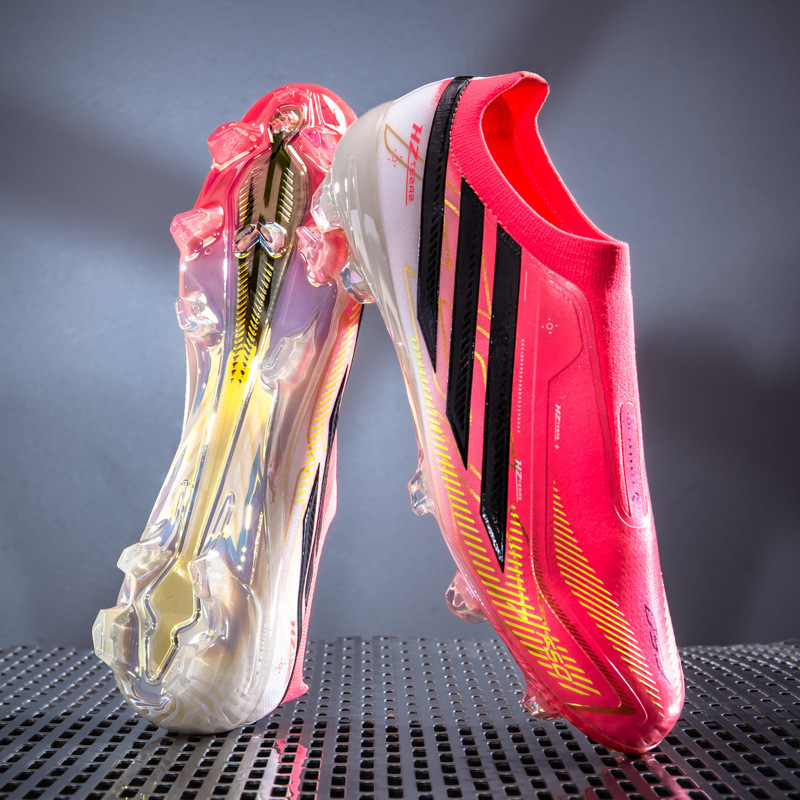 Zapatos de Fútbol para Entrenamiento de TPU y Gamuza Ligeros y de Corte Bajo para Césped Natural y Artificial
