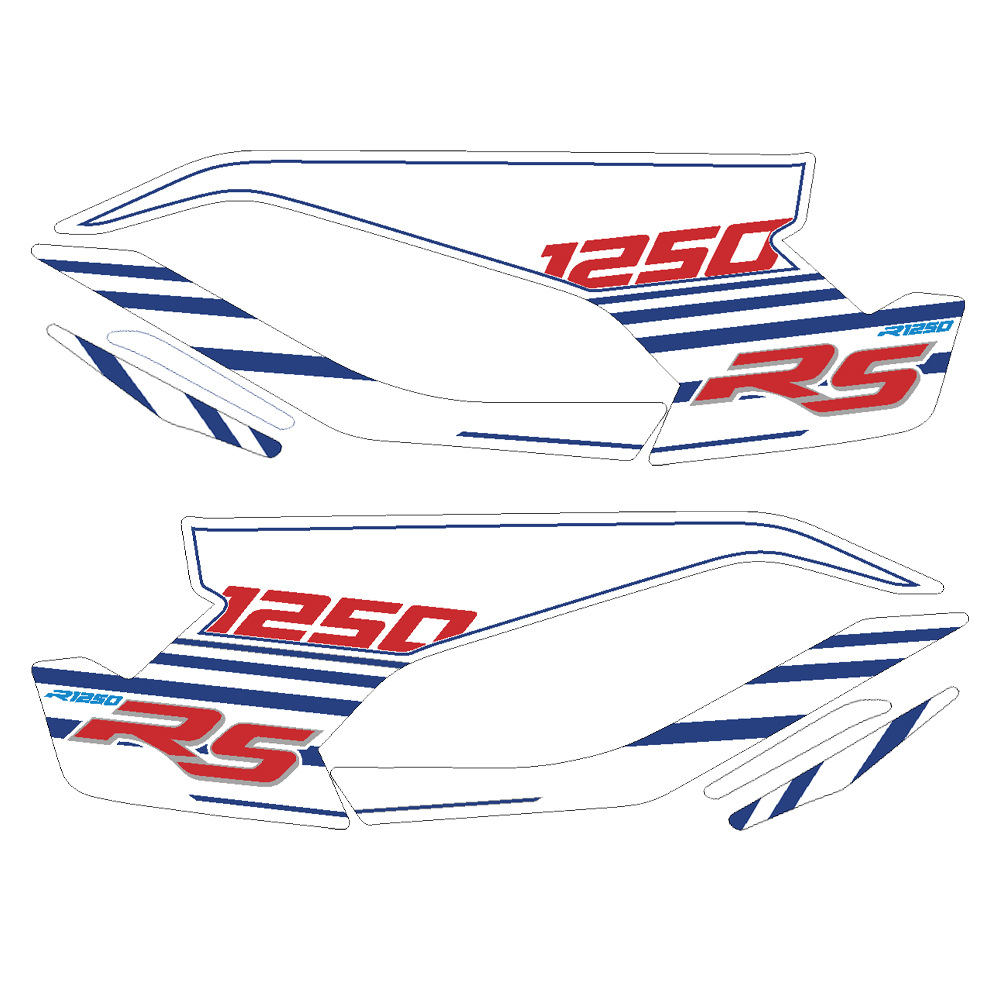 Aplicable a BMW R1250R 2019 - 2020, pegatinas de protección para la cubierta de la cabeza, pegatinas anti-rapador, pegatinas
