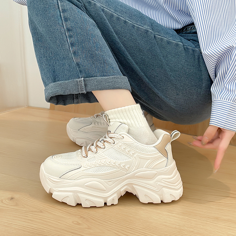 Zapatos Deportivos Augusden para Mujer, Primavera 2026, Nueva Moda, Plataforma, Suela Gruesa, Casuales, para Correr, a la Moda