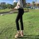 Black Straight-leg Jeans Women's 2025 New Summer Thin 789 Small Spring and Autumn Smoke Tube Pants