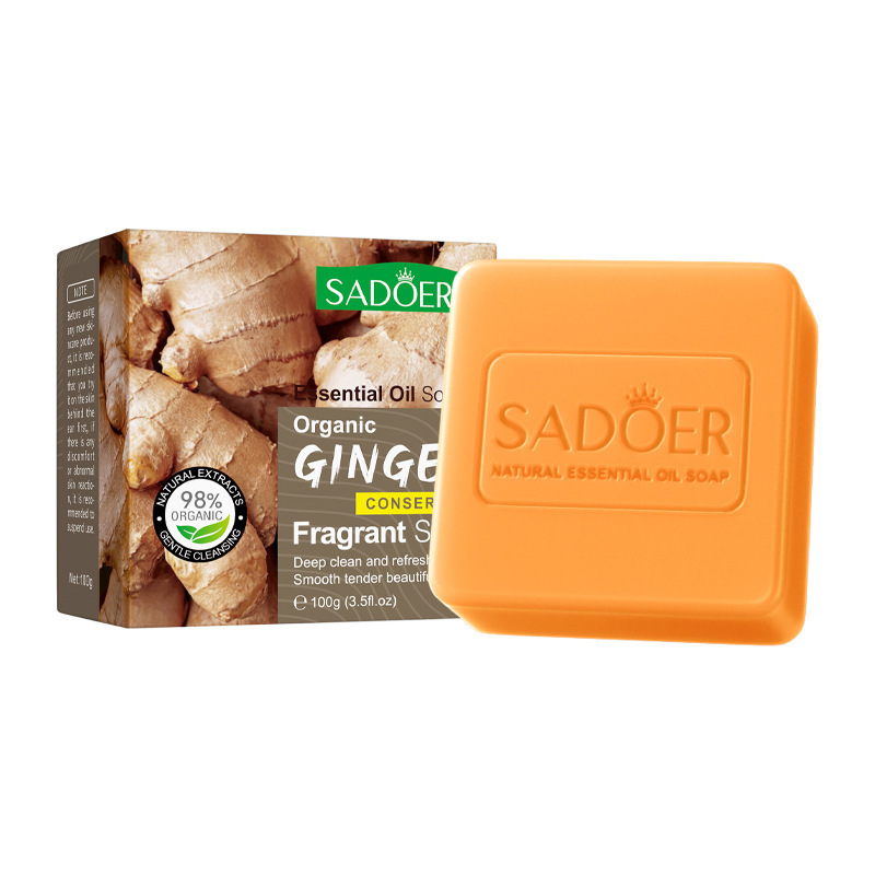 フルイングリッシュソープ 100g SADOER ラベンダーミントジンジャー クレンジングバス 手作り石鹸 越境貿易卸売|undefined