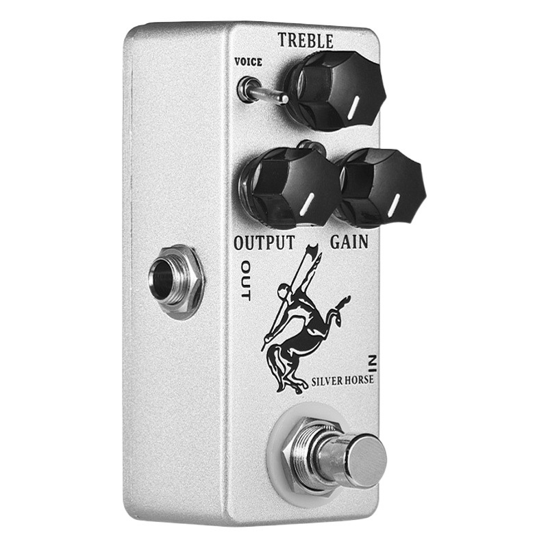 Mosky efecto de guitarra efecto sobrecarga CABALLO DE PLATA/CABALLO DE ORO fábrica al por mayor