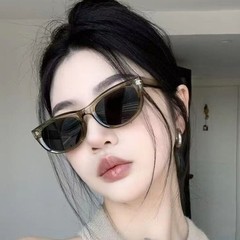 精巧なレトロな猫の目のギャルの欧米のサングラスの女性の潮の高級感の通勤する街は屋外のスポーツのサングラスをたたきます。