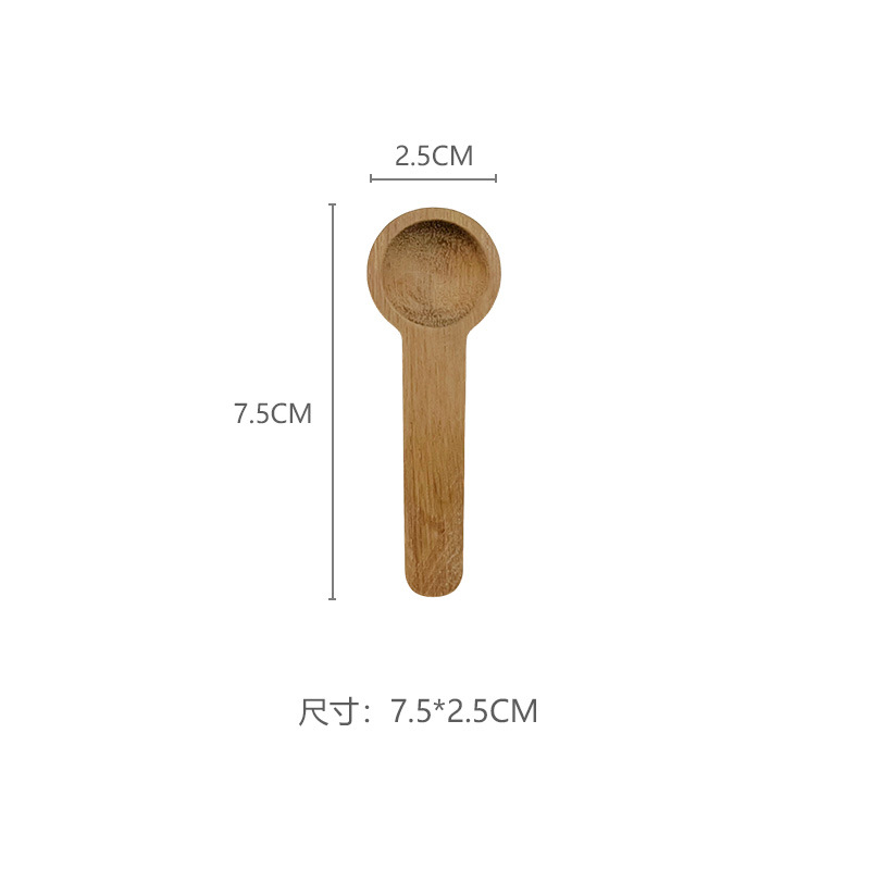 WJ-X-016 아카시아 나무 숟가락 7.5*2.5CM
