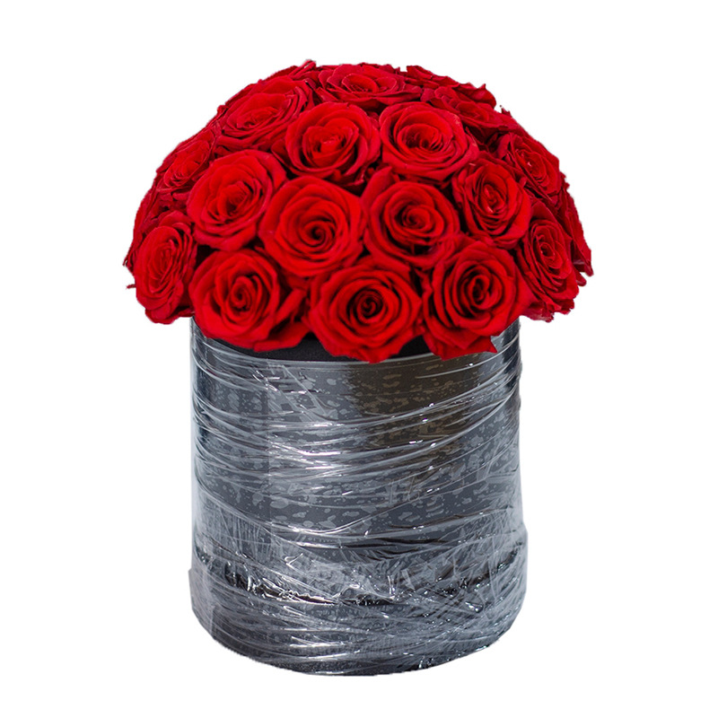 Flor inmortal caja de regalo para el día de San Valentín regalo de novia Amazon al por mayor