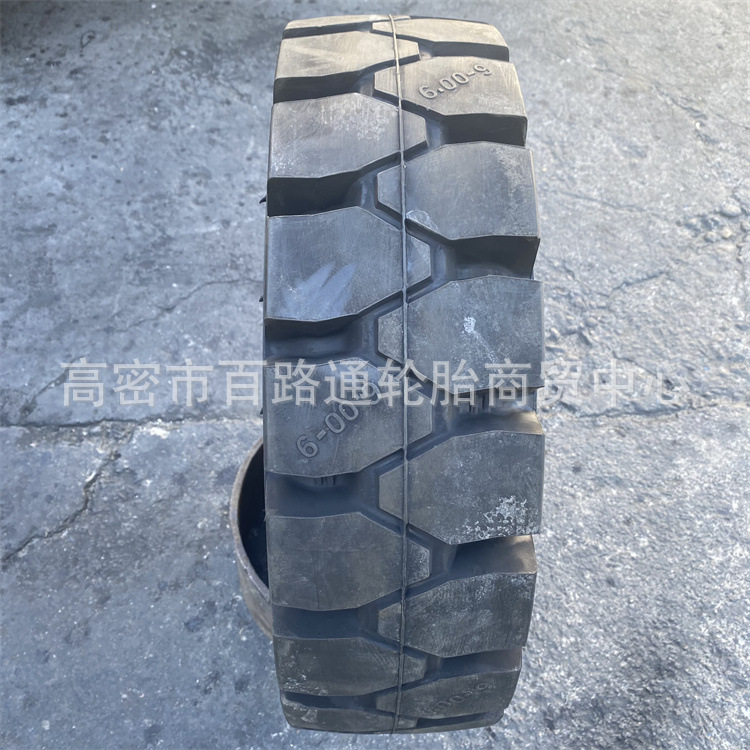批发600-9工程轮胎600-9 CL403 实心轮胎 全橡胶胎 全轮位叉车胎