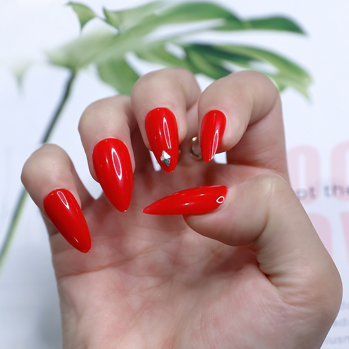 Desgaste de uñas de alto sentido 2022 nuevo parche de uñas pieza de uñas desgaste terminado pegatina de uñas corto