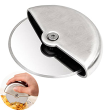 全不銹鋼烘焙披薩切刀 pizza cutter 面團滾輪刀優高質量烘焙工具
