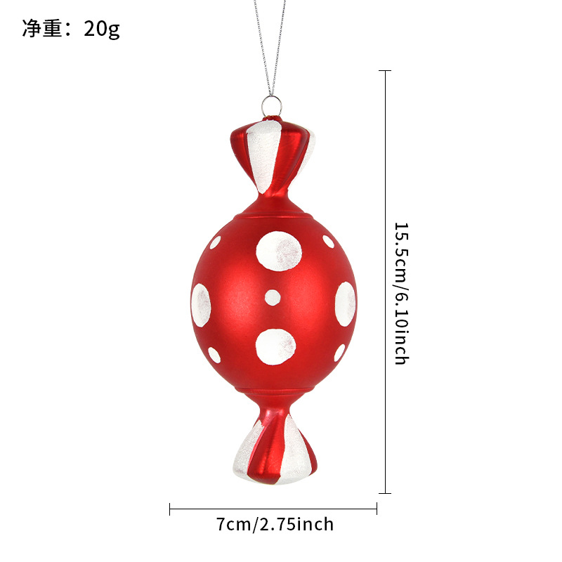 15cm红白圆点（单个）