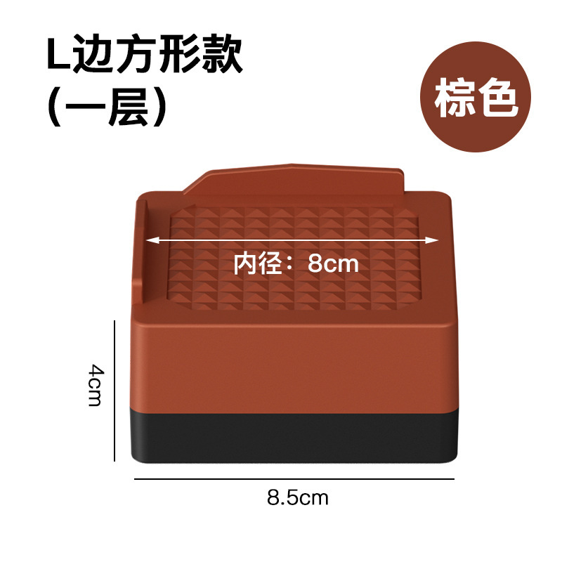 クロスボーダー高床式ソファ用滑り止め角型脚パッド プラスチック製テーブル・椅子・家具・コーヒーテーブル・冷蔵庫・洗濯機用脚パッド|undefined