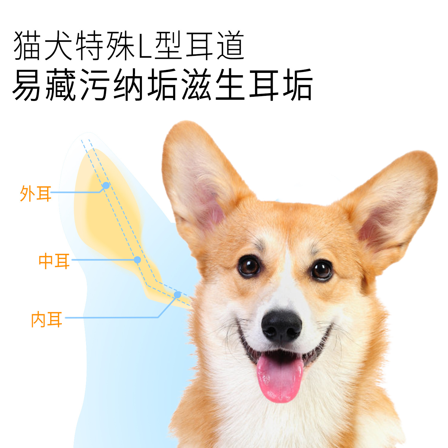 Limpieza de oídos para mascotas, desodorante para oídos para gatos, limpieza de ácaros de oídos, limpieza de canales auditivos para perros, gotas auditivas en stock al por mayor