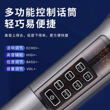 跨境GAW-010A UHF无线便携麦克风K歌视频音响声卡带效果6.5话筒