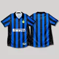 1998/99 season inter milan home short-sleeved unprinted number