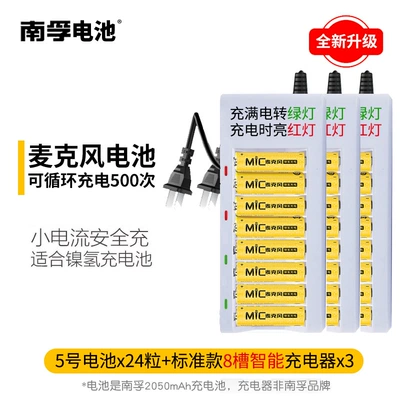 microphone wireless microphone No.5 — Hibrid akkumulyator batareyaları - no5-x-248-slot-charger