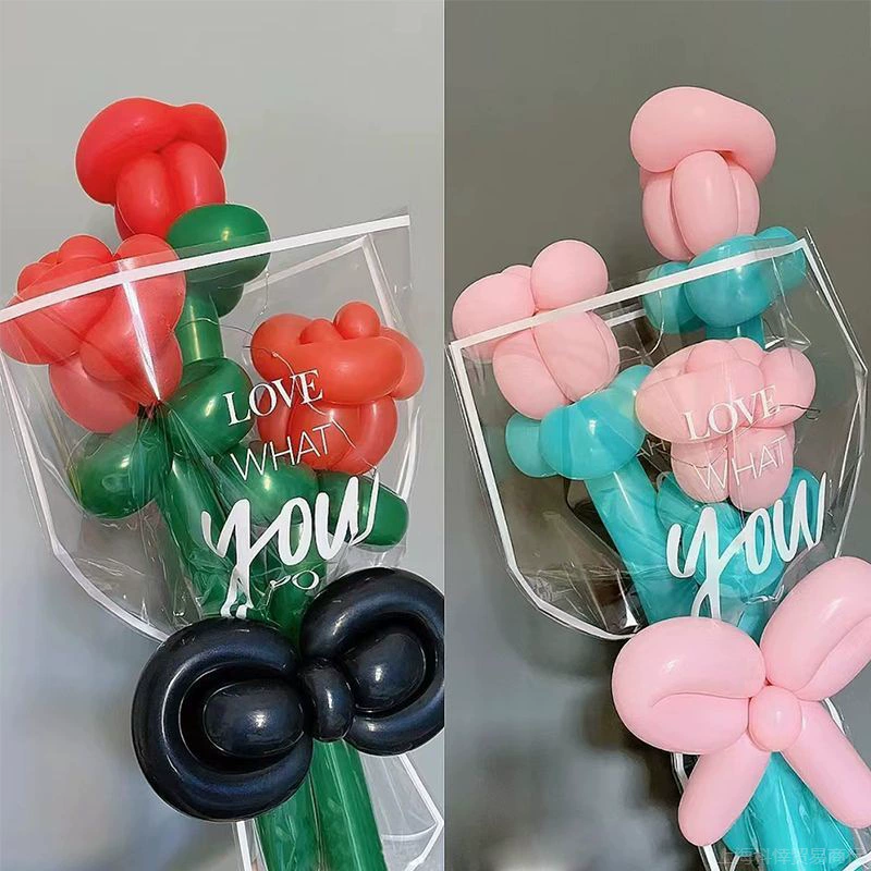 Воздушный шар Сумка для куклы в стойло Английский многослойный прозрачный легкий роскошный киоск сумка для упаковки воздушных шаров AliExpress