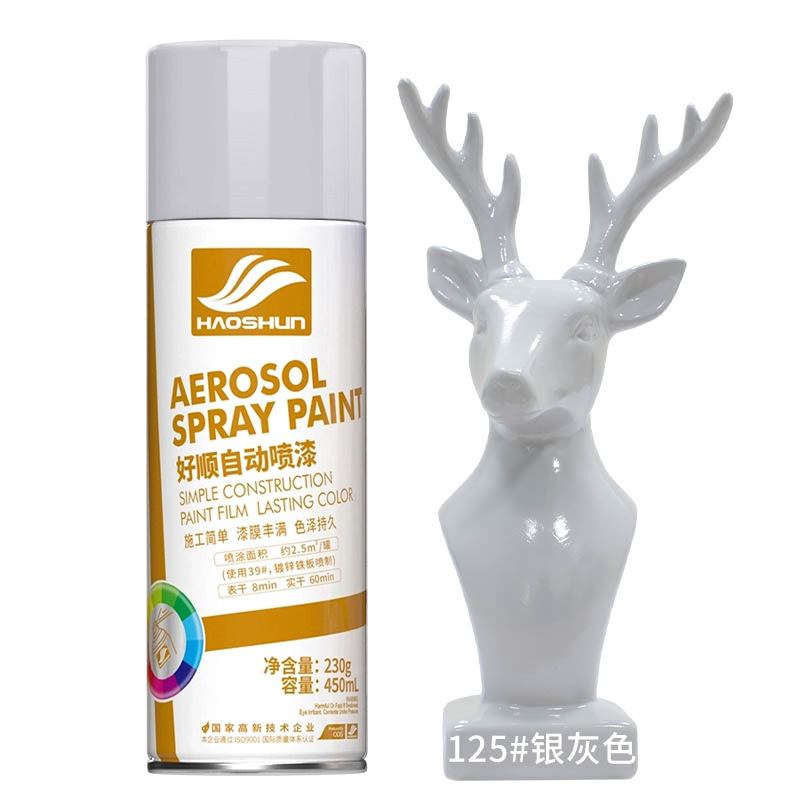 125 silver gray; 450ml/bottle