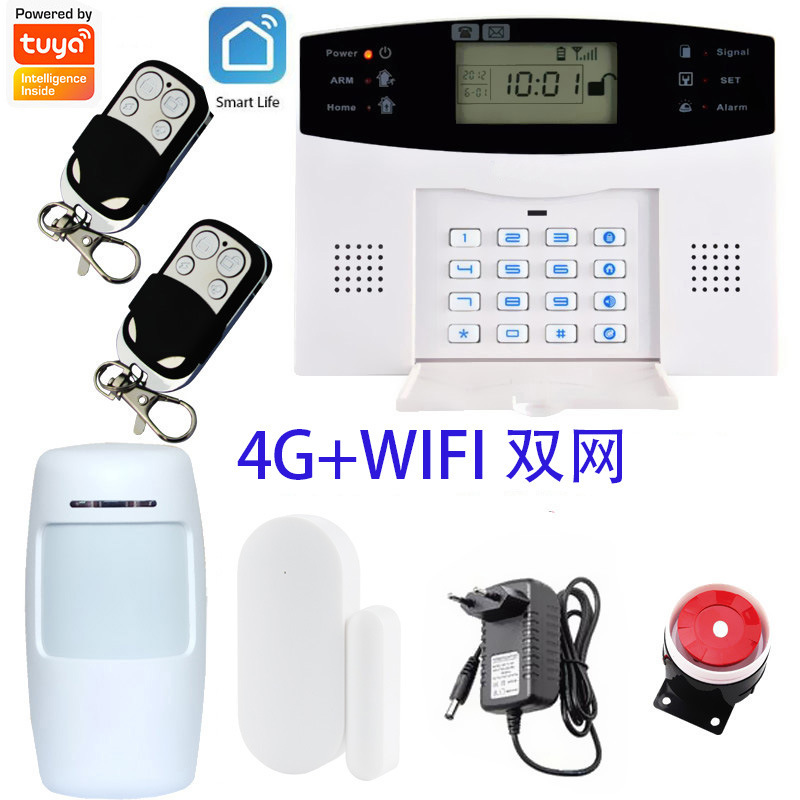 落書き知能TUYA WIFI 4g防犯警報器106防区lcdスクリーンAPP英ロシア語スペイン|undefined