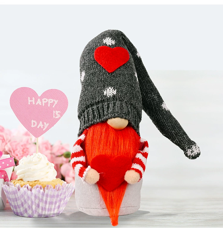 Knitted doll, toy for mother for St. Valentine's Day, (Cross-border trading), new collection, Birthday gift