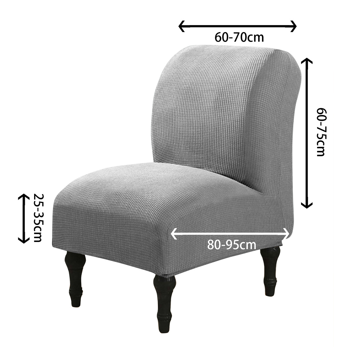 Transfronterizos sólidos elásticos de terciopelo tablilla gruesa general hotel una sola persona sin reposabrazos sofá tablilla gruesa