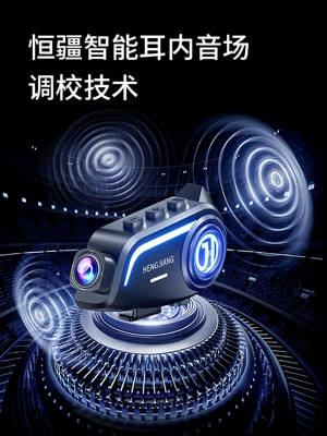 helmet Bluetooth headset with integrated: Driving recorder