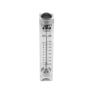 远大LZT-15面板式有机玻璃流量计 0.1-1GPM液体全新工艺一体成型