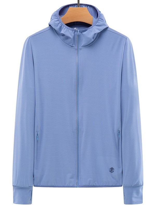 U家のカップルの日焼け止め服通気性氷糸日焼け止め服男性超薄日焼け止めシャツ夏upf50 + 皮膚服女性