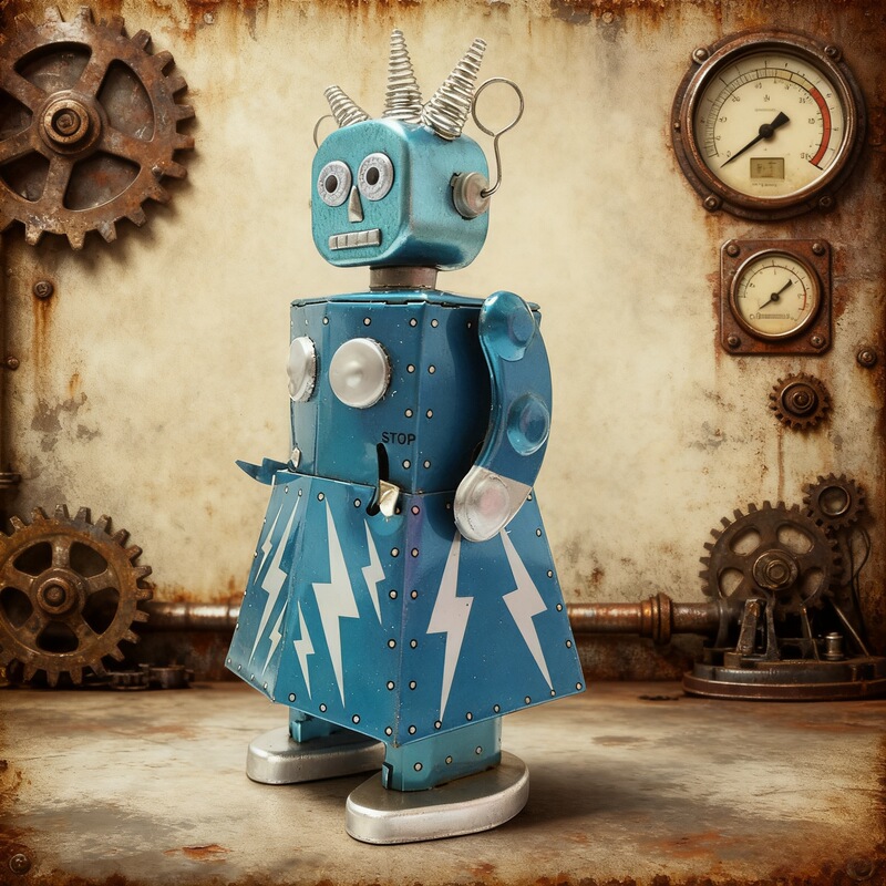 Tin Lightning Robot Electronic Robot Adult Collectibles Creative Gifts Tin Crafts Wholesale Tin Lightning Robot Electronic Robot Adult Collectibles Creative Gifts Tin Crafts Wholesale