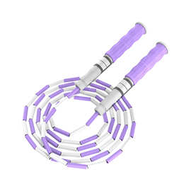 跨境软珠竹节跳绳儿童专用跳绳小学生幼儿园体育用品跳绳批发代发