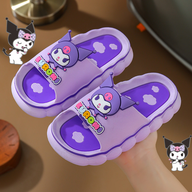 Bowknot zapatillas para niños verano femenino niña bebé princesa Linda interior antideslizante padre-hijo madre niña Sandalias