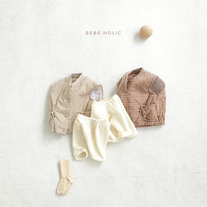 Chaleco de algodón a cuadros para niños ropa de otoño e invierno para niños ropa de estilo coreano Chaleco de bebé Otoño e Invierno chaleco cardigan