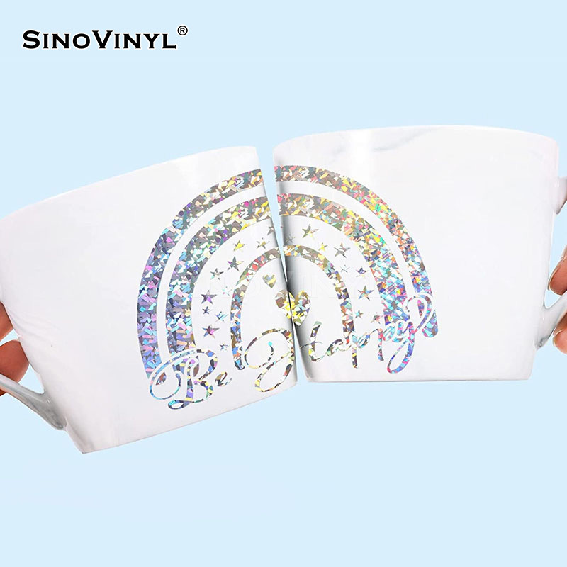 Xinlang láser floral letras pegatinas galvanoplastia flor publicidad Pegatinas coloridas coche Garland cuerpo del coche pegatinas instantáneas