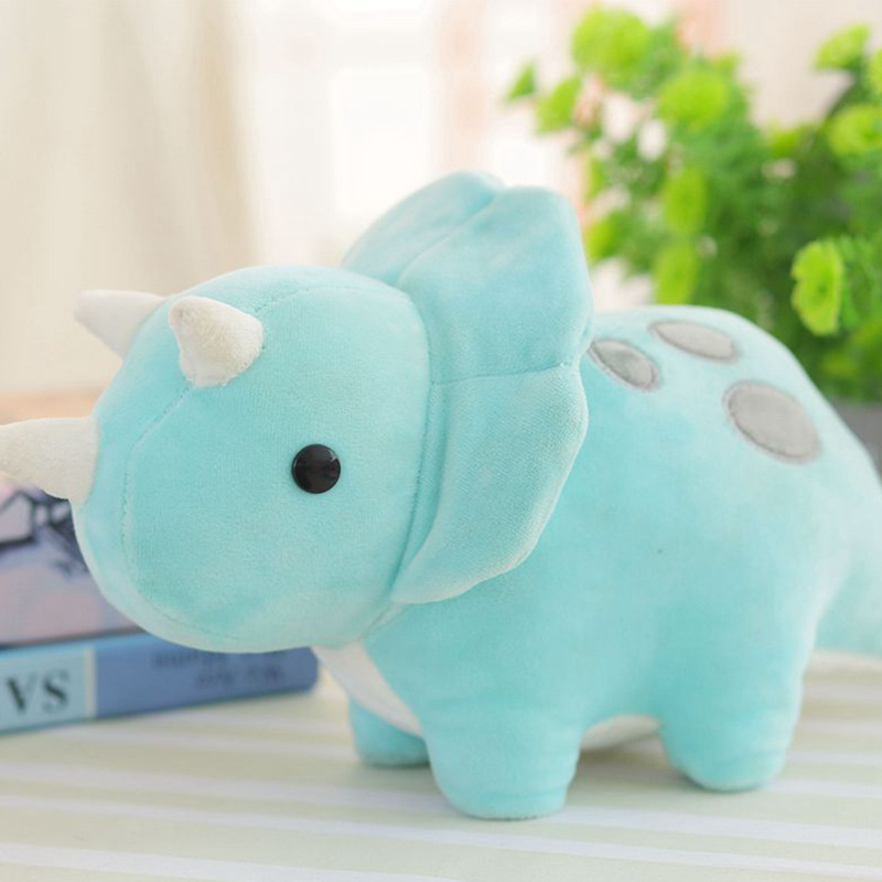 Cute Tyrannosaurus Rex Dinosaur Doll Plush Toy Doll Triceratops Long Neck Dragon Pillow Toy Kids Gift