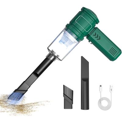 Cross-Border Hot-Selling Car Vacuum Cleaner, Tozsoranlar - xcq21-green-one-filter-element