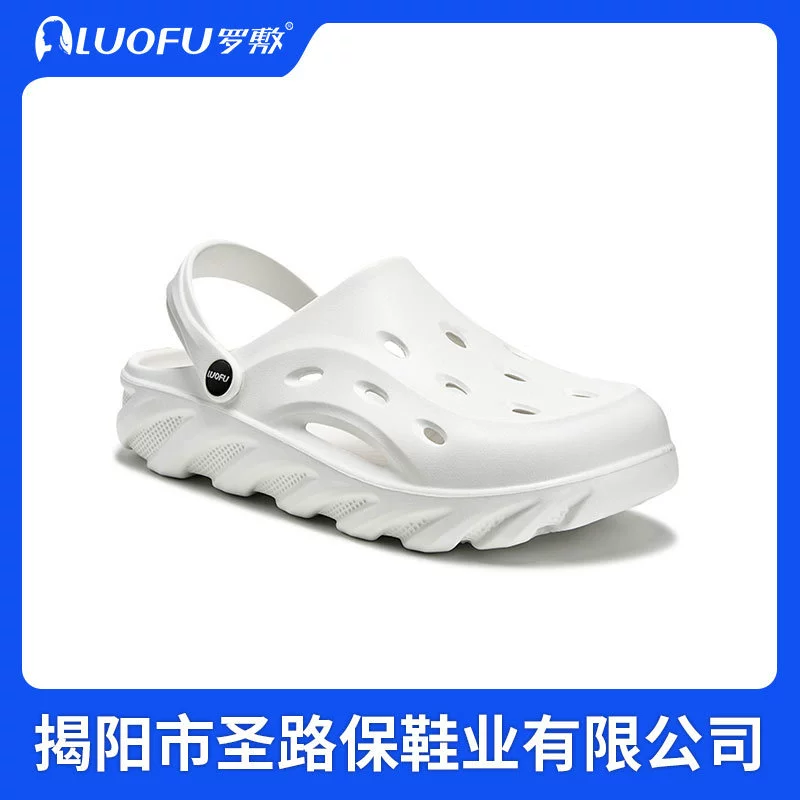 Luo Shi LUOFU новая пещерная обувь женская толстая подошва на открытом воздухе легкие нескользящие и дышащие холодные тапочки партия 6249 женщин