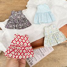 zsiga娃衣碎花裙长腿KT裙子6分BJD衣服10厘米娃衣裙ob24 娃衣批发