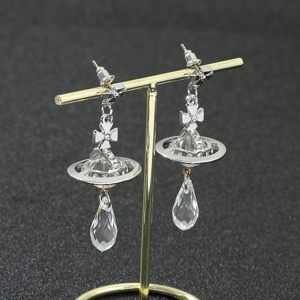 실버 새턴 귀걸이 ES380