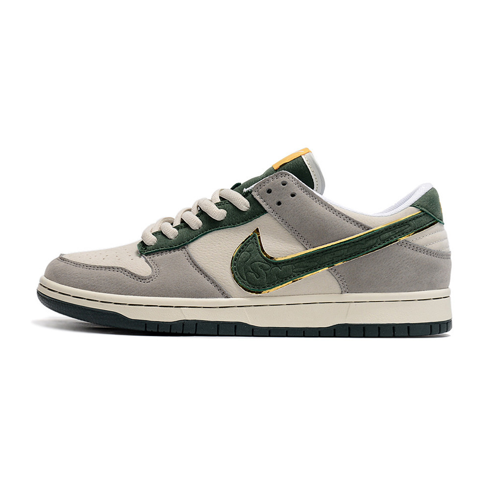 Naik oficial dunk sb Green Apple Low-top AJ1 Air Force One AF Putian Shoes Zapatos para hombres y mujeres Deportes para estudiantes Pure Original