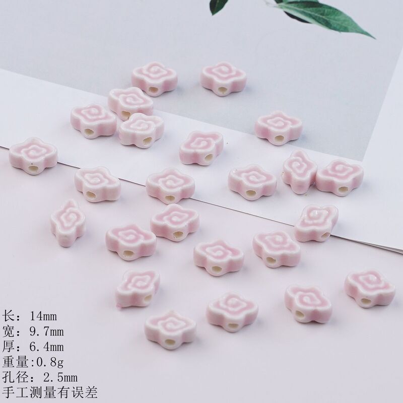 景徳鎮セラミックビーズ祥雲ルースビーズアクセサリー手作り中国風 DIY ジュエリーブレスレットネックレス材料卸売|undefined