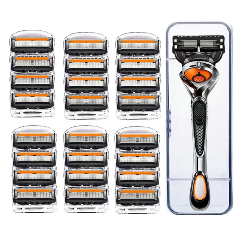 2025 universal manual razor 5-layer blade men's five-layer cutter head