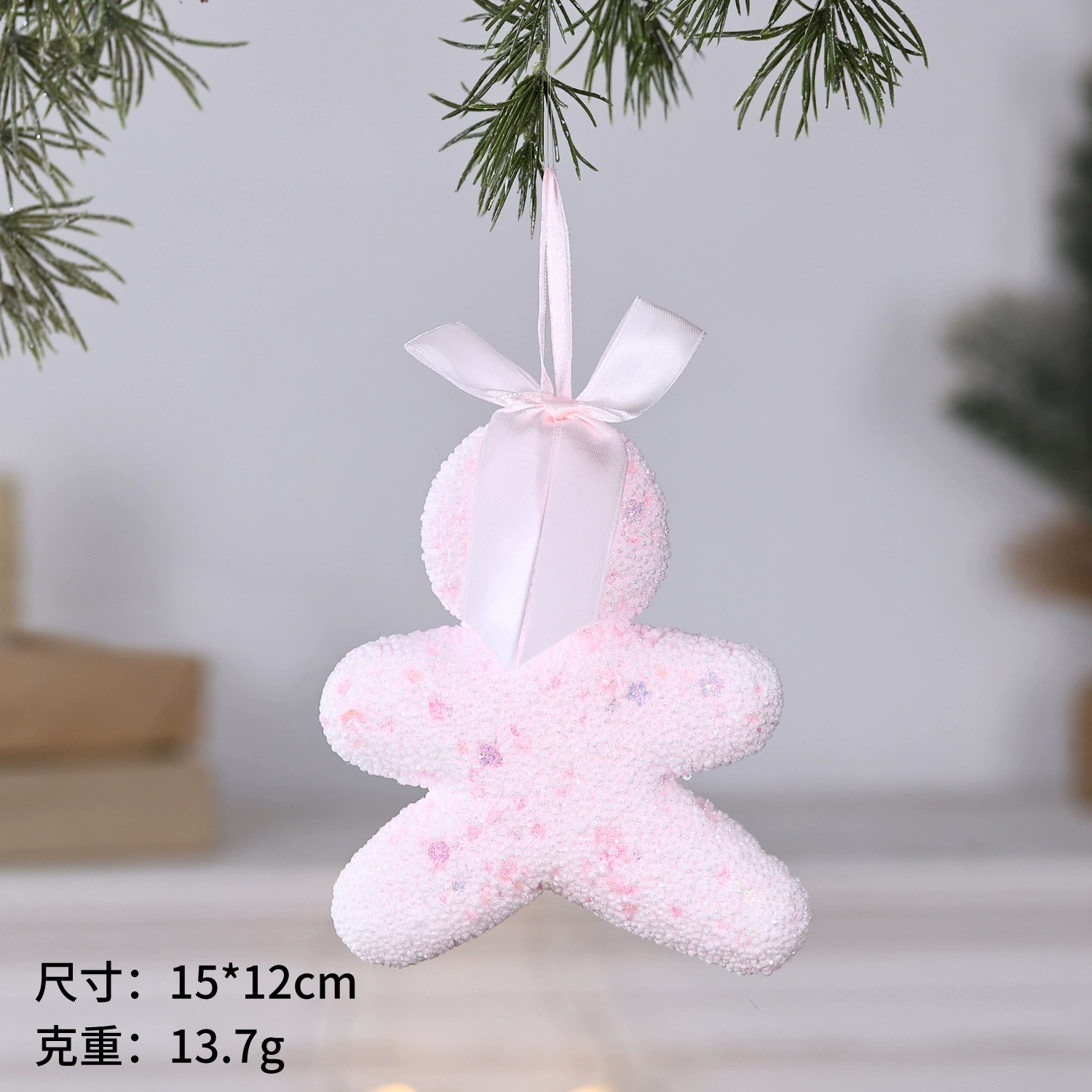П pendent from foam, Christmas decorations, (Cross-border trading)