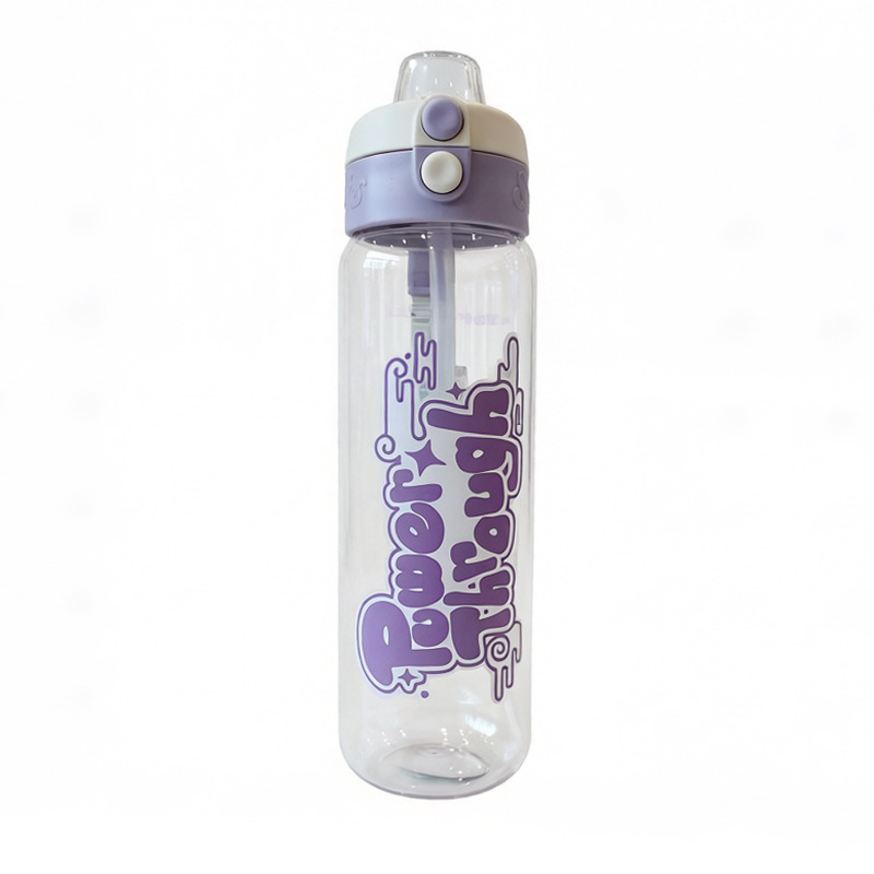 Taza de bebida doble resistente a altas temperaturas y alto valor facial en verano, hervidor de plástico deportivo al aire libre de gran capacidad, taza de agua para niños que no se rompe image 8