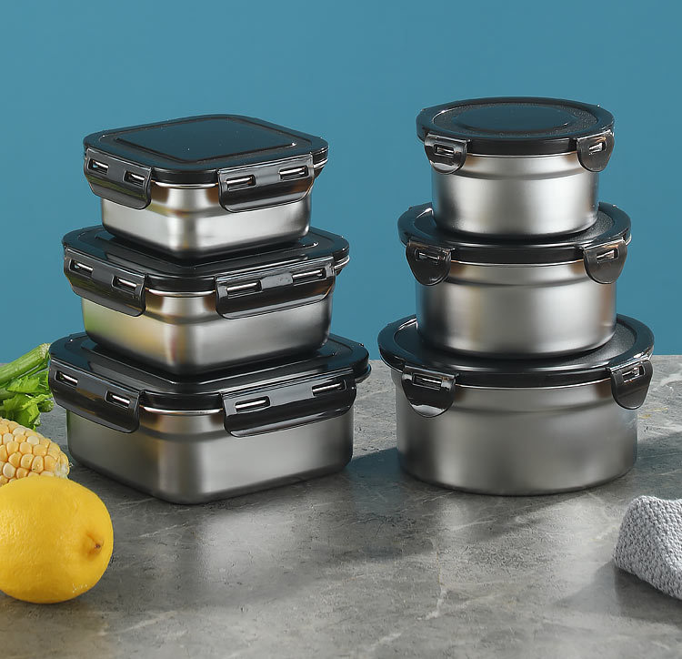 172g Weight crisper Kitchen and drinking utensils 50 Quantity Home, Daily Occasion 316 Stainless Steel Material Solid Color Pattern Casual Style Casual Solid Color 316 Stainless Steel Crisper 6
