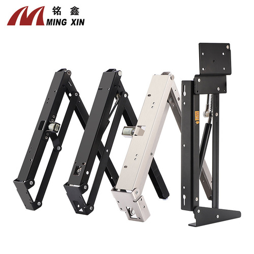 Mingxin hidden stainless steel folding shoe changing stool shoe cabinet folding entrance stool accessories invisible folding stool hardware