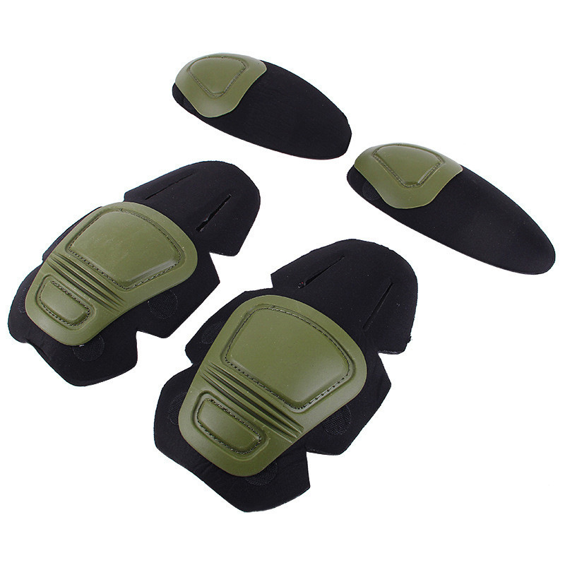Cross-border Outdoor Camouflage Clothing Frog Clothing G2G3 Knee Pads Elbow Pads Slot Type Protectors Quick Insertion Tactical Knee Pads Elbow Pads
