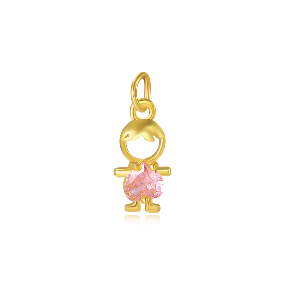 2g Weight Pendant Jewelry Making Type 8*18mm Jewelry Making Size Zircon Inlay Material DIY Jewelry Accessories Classification 1 Piece Quantity Copper Material Human Pattern Polished Finish Inlay Design Shiny, IG Style Style 1 Piece 8*18mm Copper Zircon Human Polished Pendant 19