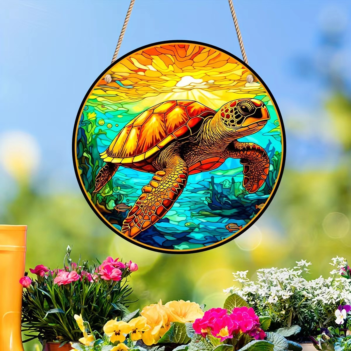 Transfronterizo nuevo coche accesorios magnífico redondo mariposa casa adornos de acrílico material de Navidad decoraciones para el hogar