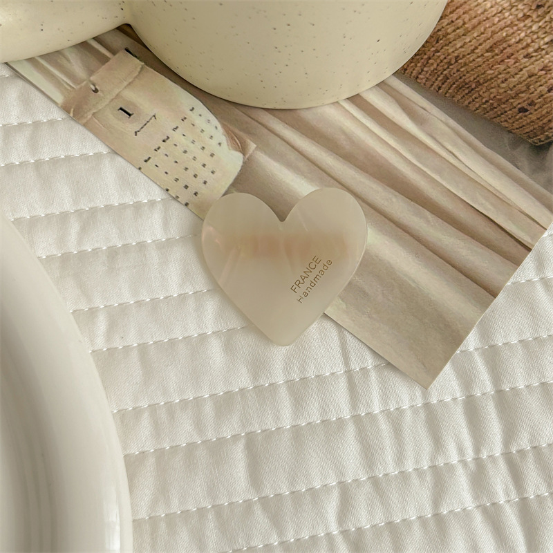 10g Weight Hair Clip Hair Accessories Type 1 Piece Quantity Daily Occasion Acetic acid sheets Material Heart Shape Pattern All Seasons Season Women's Gender Cute, Simple Style Style Cute Simple Style Women's Heart Shape Acetic Acid Sheets Hair Clip 13