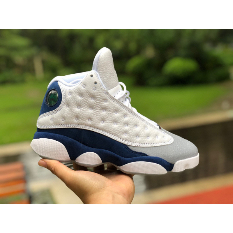 Putian Chunyuan AJ13 alto impacto blanco, verde y negro zapatos de baloncesto para gatos resistentes al desgaste, zapatos de carreras para parejas para hombres y mujeres
