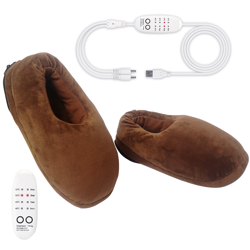 슈퍼 소프트 스플릿 슬리퍼 다크 브라운