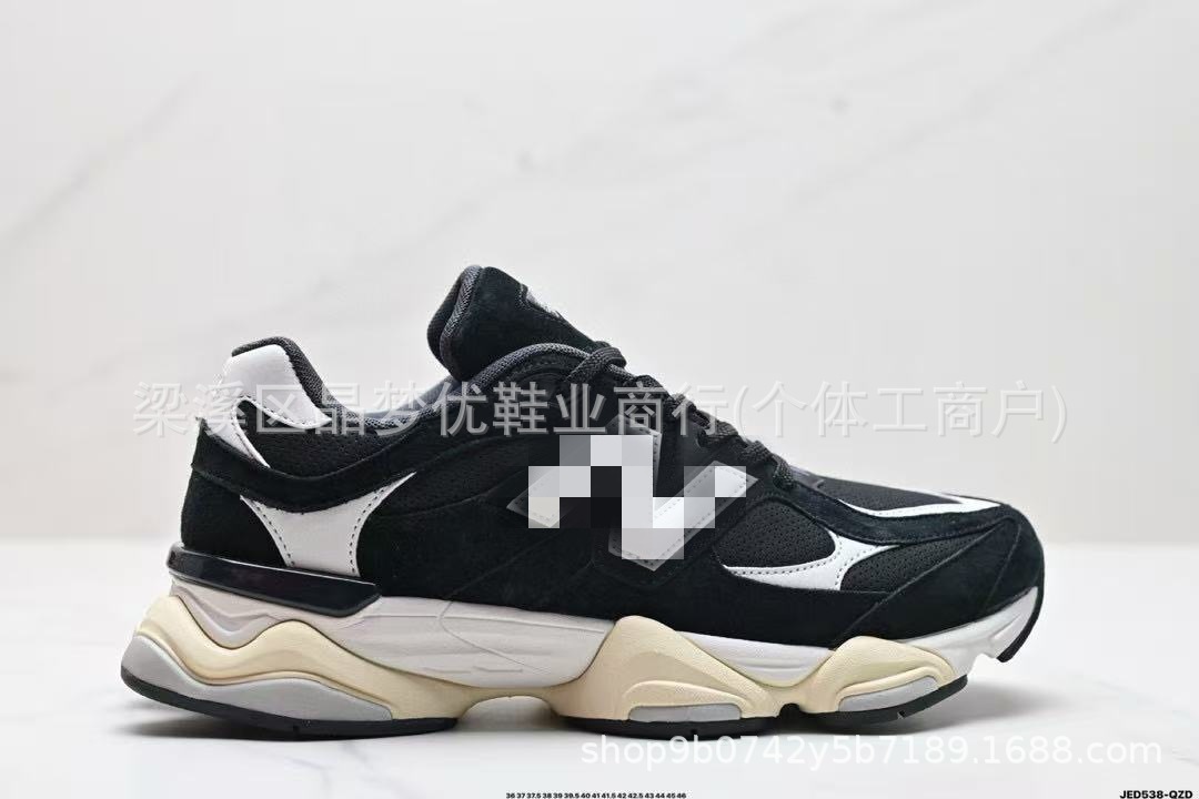 Zapatos Putian transfronterizos nb9060 amortiguador universal zapatos de papá aumentaron la altura transpirable de suela gruesa pareja zapatos deportivos casuales